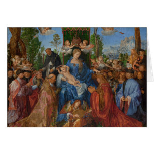 Fest der Rose Garlands, 1506 (Holzöl)