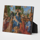 Fest der Rose Garlands, 1506 (Holzöl) Fotoplatte (Seite)