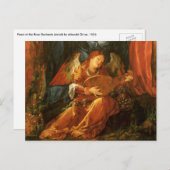 Fest der Rose Garlands Engel von Albrecht Durer Postkarte (Vorne/Hinten)