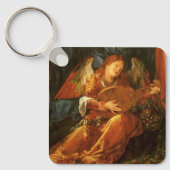 Fest der Rose Garlands Engel von Albrecht Durer Schlüsselanhänger (Vorderseite)