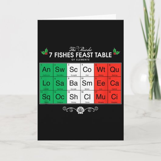 Fest der sieben Fische Karte (Vorderseite)