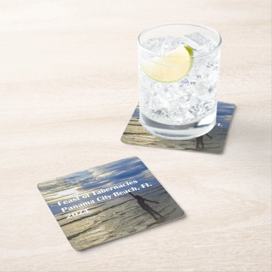 Fest der Tabernacles, Erinnerung an Fl. Rechteckiger Pappuntersetzer (Vor Ort)