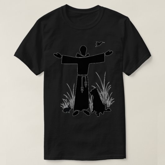 Fest des hl. Franziskus von Assisi T-Shirt (Design vorne)