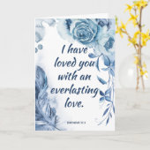 Fest des Valentinischen Blessings - Zitat der Schr Karte (Gelbe Blume)