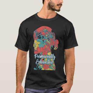 Fest erledigte Eltern Vater Jokes Mama Vater Pu T-Shirt