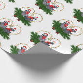 Fest Featherballs Wrapping Paper(Farbe wählen) Geschenkpapier (Ecke)