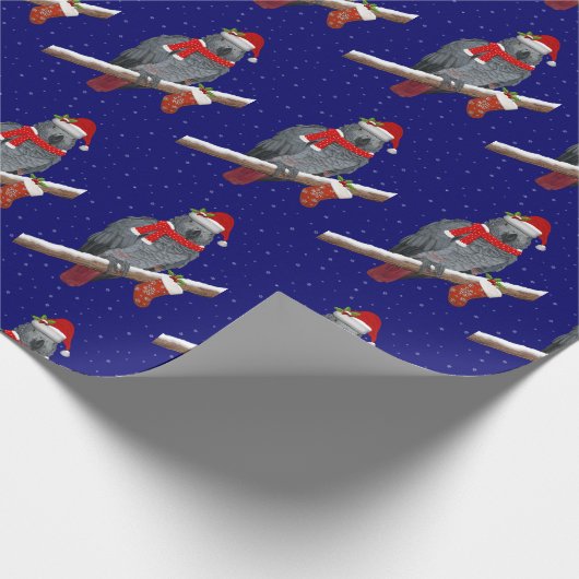 Fest Feathers Wrapping Paper Geschenkpapier (Ecke)