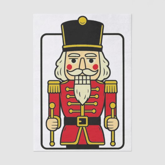 Fest Feiertagsnährungsmittel Dekoupage Tissue Pape Seidenpapier (Vorderseite)