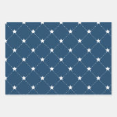 Fest-Feuerwerk Muster Wrapping Papers Geschenkpapier Set (Vorderseite 3)