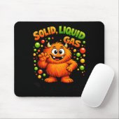 Fest Flüssig Oder Gas Lustige Katze Physik Wissens Mousepad (Mit Mouse)