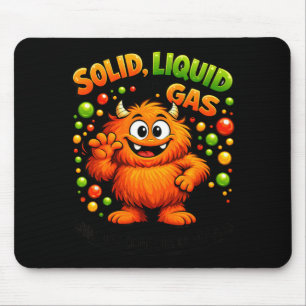 Fest Flüssig Oder Gas Lustige Katze Physik Wissens Mousepad