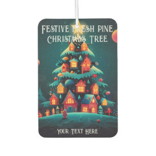 Fest frischer Kiefernduft Weihnachtsbaum Autolufterfrischer