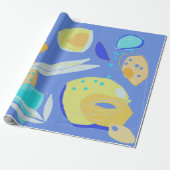 Fest gefärbtes Papier Geschenkpapier (Ungerollt)