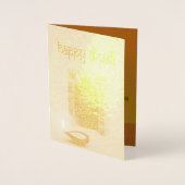 Fest Glück Diwali Feuerwerk Foil Grußkarte Folienkarte (Vorderseite)