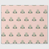 Fest-Häuser-Umschlagpapier Geschenkpapier (Flach)