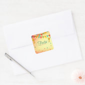 Fest Junina Quadratischer Aufkleber (Umschlag)