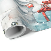 Fest katzenförmiges Packpapier (Rolleneckpunkt)