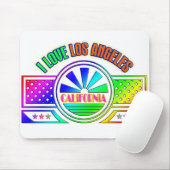 "Fest Los Angeles" Mouth Pad Mousepad (Mit Mouse)
