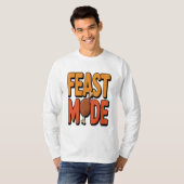 Fest Mode Erntedank Funny Turkey Leg Urlaub T-Shirt (Vorne ganz)