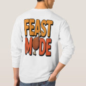 Fest Mode Erntedank Funny Turkey Leg Urlaub T-Shirt (Rückseite)