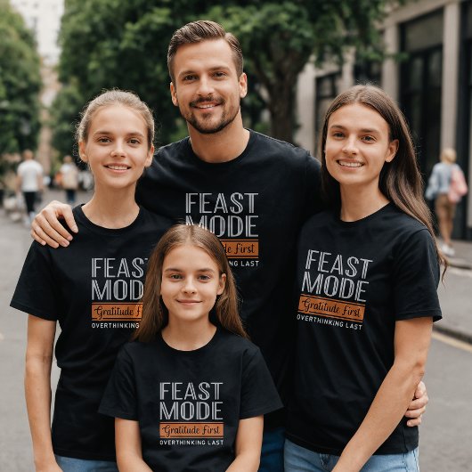 Fest Mode Erntedank Shirt: Dankbarkeit zuerst T-Shirt