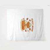 Fest-Modus - Niedliche Herbst-Komfort-Lebensmittel Wandteppich (Vorderseite (Horizontal))