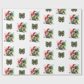 Fest Mops Wrapping Paper - Christmas Dog Delight Geschenkpapier (Flach)