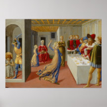 Fest of Herod - Benozzo Gozzoli Kunst, Dichtung un