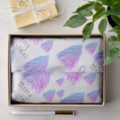 Fest rosa Blauer Weihnachtsbaum Wasserfarbe Seidenpapier (Geschenk)