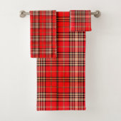 Fest rotes Tartan Set (Insitu)