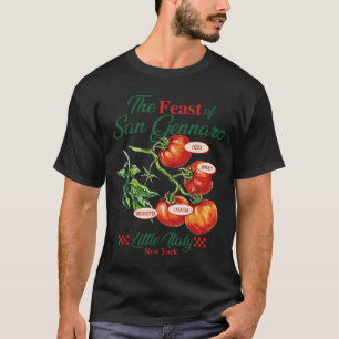 Fest San Gennaro Tomato Italien T-Shirt