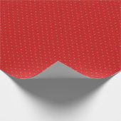 Fest Scarlet Luxus Wrap - Exklusives Design Geschenkpapier (Ecke)