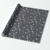 Fest Stars Wrapping Paper Geschenkpapier (Ungerollt)