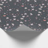 Fest Stars Wrapping Paper Geschenkpapier (Ecke)