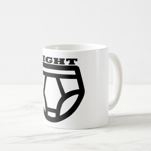 FEST - Tighty Whities Kaffeetasse (VorderseiteRechts)