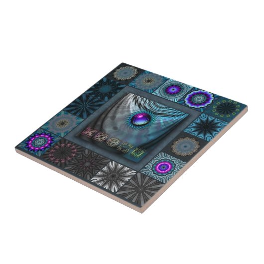 Fest verdrahteter Stern Fliese (Seite)