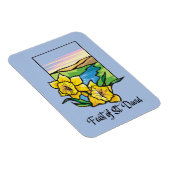 Fest von St. David Daffodils Magnet (Rechte Seite)
