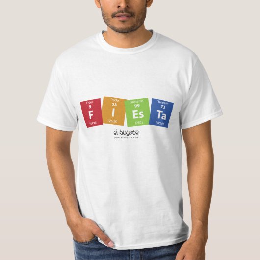Fest - weiß T-Shirt (Vorderseite)
