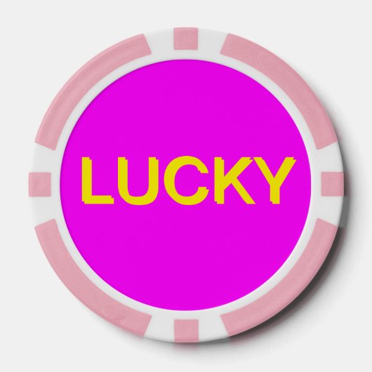 Fest zum Feiern Pokerchips (Vorderseite)