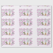 Fest zum Hochzeitstag Geschenkpapier (Flach)