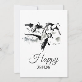 FESTA DI COMPLEANNO del cacciatore d'anatre Einladung