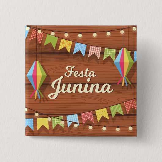 Festa Junina Button (Vorderseite)