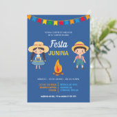 Festa Junina Corporate/Club Party Einladung (Stehend Vorderseite)