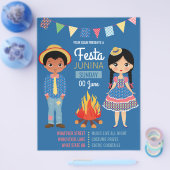 Festa Junina Corporate/Club Party Einladung Flyer (Einzeln)