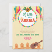 Festa Junina Einladung (Vorderseite)