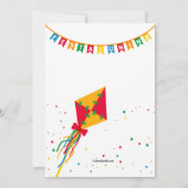 Festa Junina Elements Einladung (Rückseite)