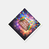 Festa Junina Fireworks Serviette (Ecke)