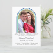 Festakt für Foto und Arches Einladung (Stehend Vorderseite)