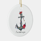 Festanker Keramik Ornament (Rechts)