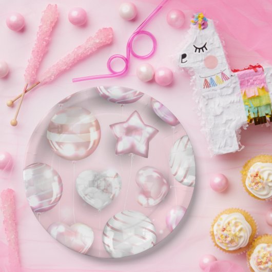 Festballon Pappteller (Party)